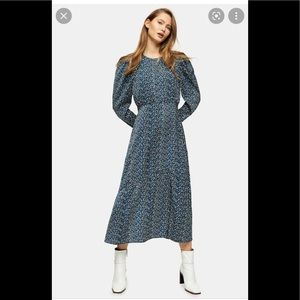 Topshop midi dress